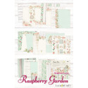 Raspberry Garden - Creative paper pad - Scrapbooking papers 30x30cm - Lemoncraft