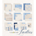 Ladies - Zestaw samoprzylepnych ozdób / buttonów - Lemoncraft