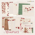 Memories - Zestaw papierów do scrapbookingu 30x30cm - Lemoncraft