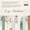 Cozy Christmas - Bloczek papierów do scrapbookingu 15x15cm - Lemoncraft