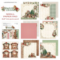 Wonderful Christmas small paper pad - Pad of scrapbooking papers 20,3x20,3cm - Lemoncraft